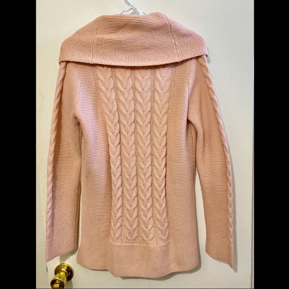 Calvin Klein Chunky Knit Cowl Neck Sweater - Picture 2 of 3